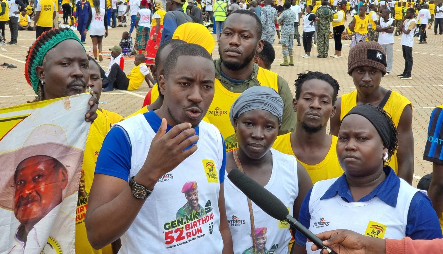 Ghetto Structure Joins Gen Muhoozi Kainerugaba’s 52nd Birthday Charity Run at Kololo Ghetto Structure Joins Gen Muhoozi Kainerugaba’s 52nd Birthday Charity Run at Kololo