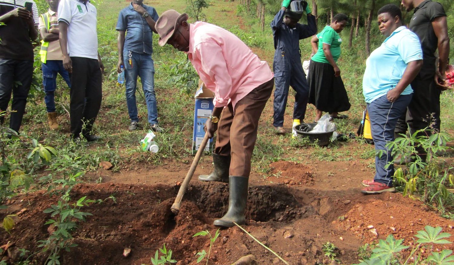 Hoima Farmers Embrace Commercial Tree Planting with ECOTRUST Support Hoima Farmers Embrace Commercial Tree Planting with ECOTRUST Support