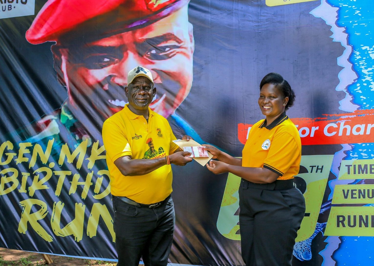 Commissioner Seku Rallies 600,000 Patriots for Gen. Muhoozi Birthday Run Commissioner Seku Rallies 600,000 Patriots for Gen. Muhoozi Birthday Run