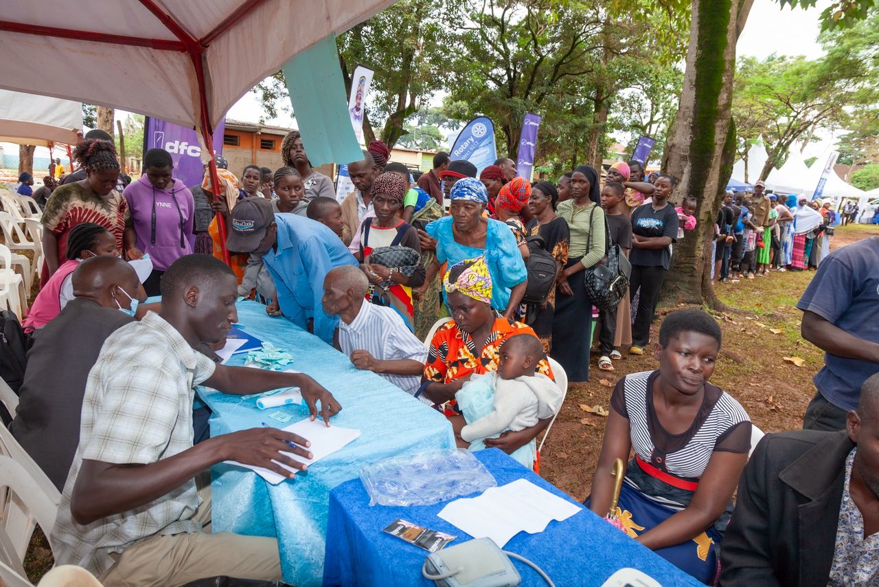dfcu Bank Marks 62nd Anniversary with Powerful “dfcu Humanity Day” Community Health Camp in Busoga dfcu Bank Marks 62nd Anniversary with Powerful “dfcu Humanity Day” Community Health Camp in Busoga