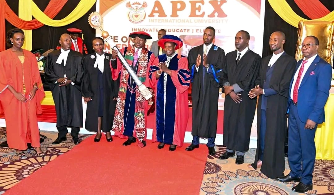 Excitement as Apex International University Holds Inaugural Graduation Ceremony Excitement as Apex International University Holds Inaugural Graduation Ceremony