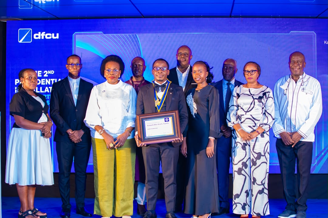 DFCU Bank’s Rotary Club of Kampala Blue Hearts Marks First Anniversary, Welcomes New President DFCU Bank’s Rotary Club of Kampala Blue Hearts Marks First Anniversary, Welcomes New President