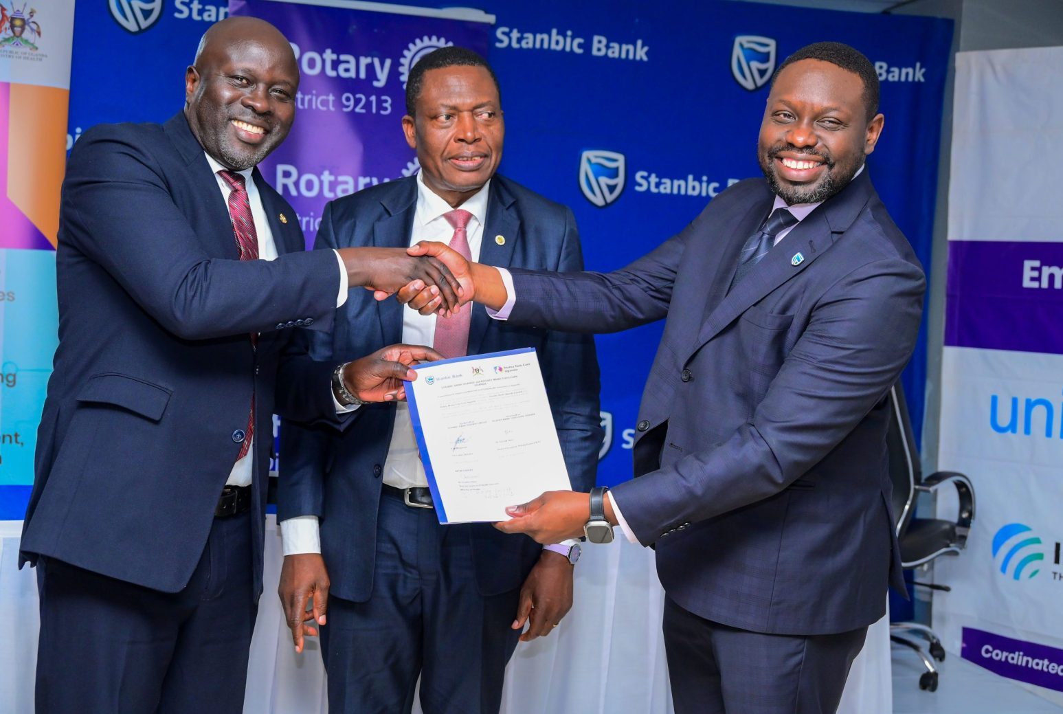 Stanbic Bank, Rotary Sign UGX 600 Million Partnership to Support Maternal and Child Health Stanbic Bank, Rotary Sign UGX 600 Million Partnership to Support Maternal and Child Health