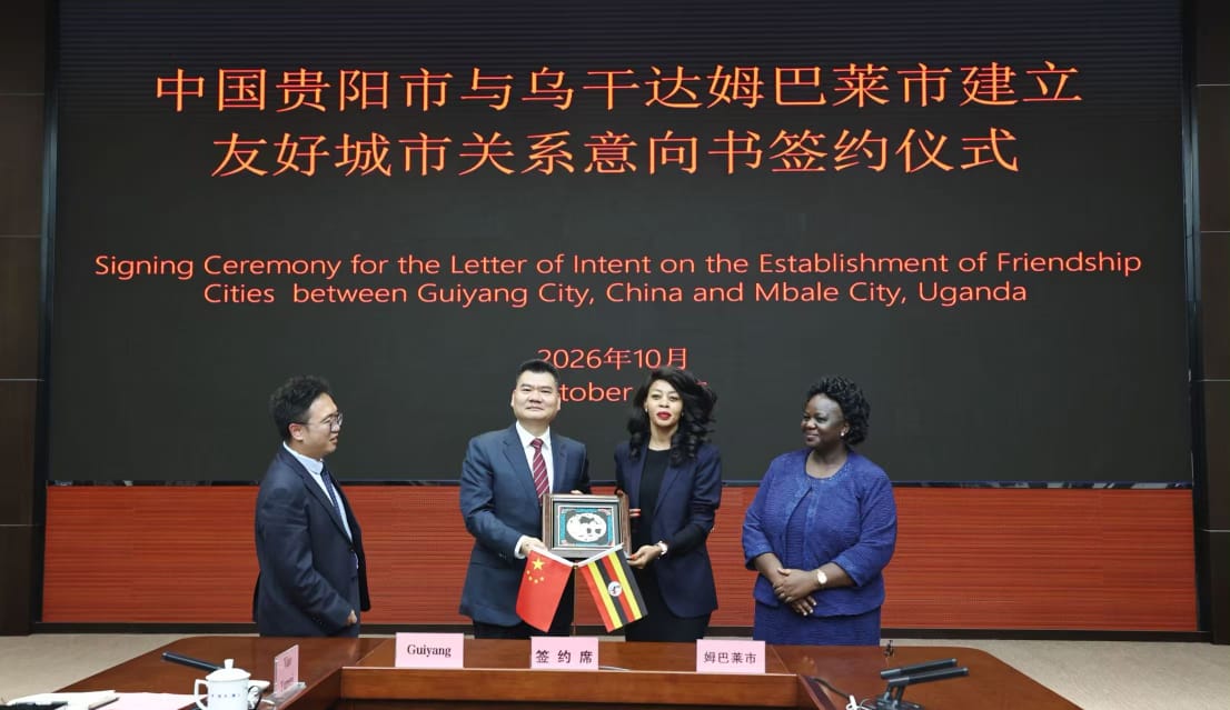 FROM ARABICA TO BIG DATA: Mbale and Guiyang Sign Historic Deal for Sister-City Cooperation FROM ARABICA TO BIG DATA: Mbale and Guiyang Sign Historic Deal for Sister-City Cooperation