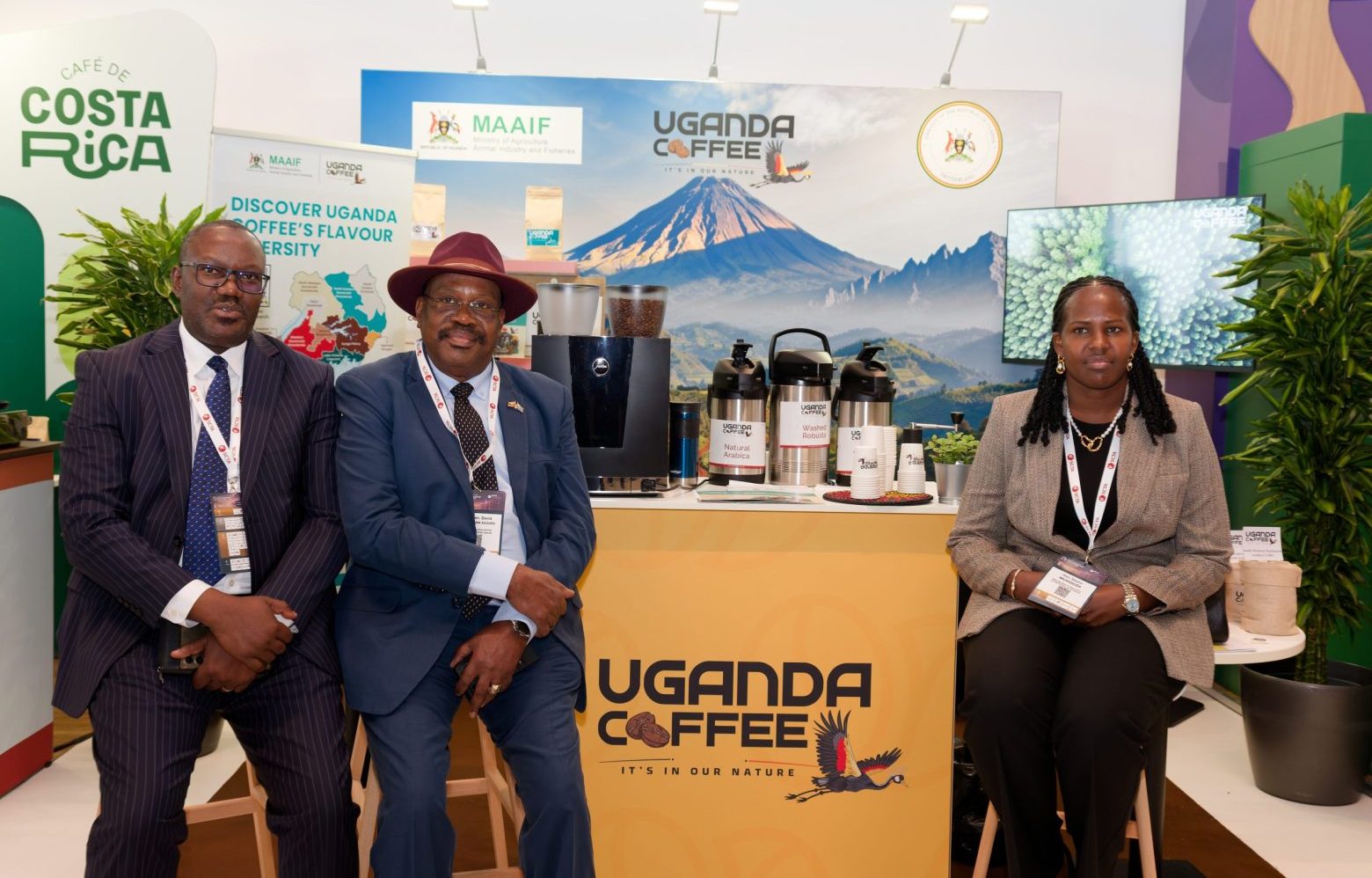 Uganda Showcases Coffee Transformation, Traceability and Sustainability at Global Coffee Forum in Switzerland Uganda Showcases Coffee Transformation, Traceability and Sustainability at Global Coffee Forum in Switzerland